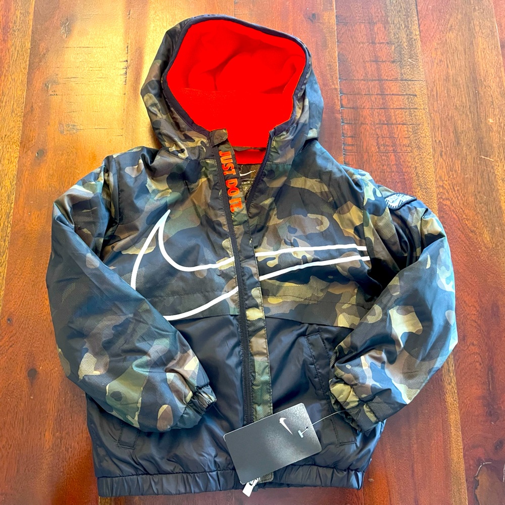 NIKE ARMY CAMO TODDLER JACKET *Brand New*